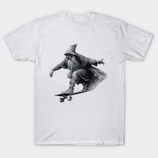 Skate Wizard doing his thing T-Shirt